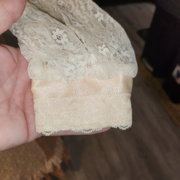 Vintage Gunne Sax Satin Gown (70's) WT - Picture 2 of 11